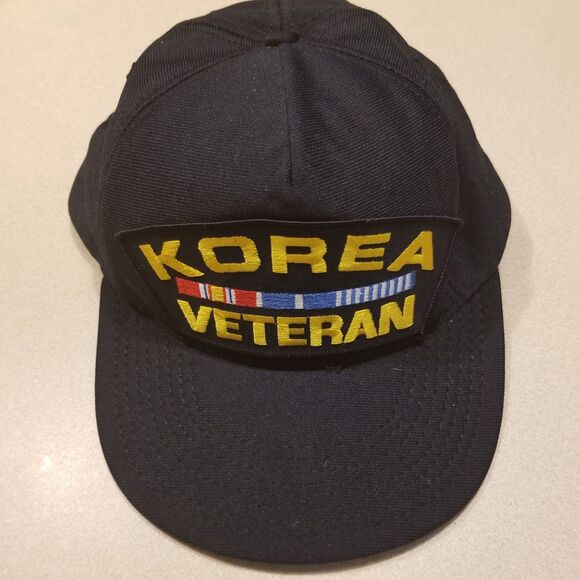 Korea veteran snapback hat made in USA by Eagle Crest - Picture 1 of 7